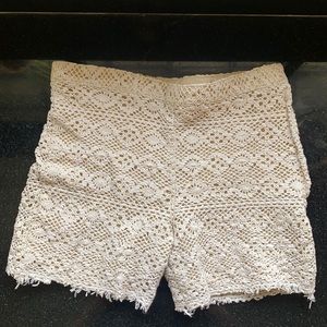 Lace shorts